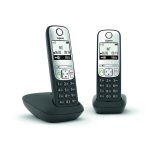 Teléfono Gigaset A690 Duo DECT/Analógico Inalámbrico Altavoz Negro