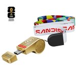 Pen USB SanDisk SDCZIA-128G-G46GLD 128 GB USB-C 300 MB/s Ouro