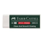 Goma de borrar Faber-Castell para lápiz de grafito unidad blanca