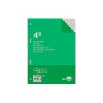 Quaderno Liderpapel 100 fogli 60g/m² quadrettato 6mm con margini