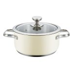 Sartén Multiuso Haeger 24 cm Acero Inoxidable Inducción