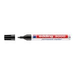 Marcatore permanente Edding 3000 punta rotonda 1.5-3 mm nero