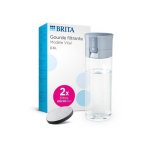 Garrafa filtrante Brita Fill&go 0,6 L Azul Pastel com 2 Microdiscs