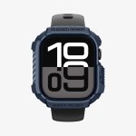 Cover Spigen Rugged Armor 2 Apple Watch 10/11 (42mm) Blu Marina TPU
