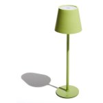 Lâmpada de mesa Muitomas TABLELAMPGN Verde LED 5W Táctil 3 temperaturas