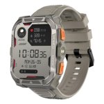 Blackview W80 Pro Bluetooth GPS 49mm TFT Gris Talla Única Resistencia Agua IP68 SpO2 Pulsómetro