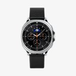 Cinturino Spigen Enzo per Samsung Watch 8/8 Classic, Vera Pelle, Nero