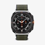 Cinturino Spigen WBF0 per Samsung Galaxy Watch Ultra, Tessuto Verde