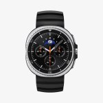 Cinturino Spigen WBS2 per Samsung Watch 8 Nero Silicone