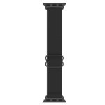 Correa de reloj Just in Case pour Apple Watch 44/45/46/49mm Tissu Noir