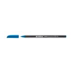 Pennarello a Fibra Edding 1200 Punta Tonda 0.5 mm Blu Chiaro