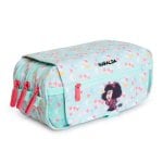 Estuche Portatodo Triple Grafoplás Bits and Bobs Design Mafalda Pijama