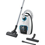 Aspiradora con Bolsa Bosch Serie 8 BGL8SIL6 800W HEPA 5L Negro Blanco