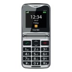 Telemóvel dobrável Beafon Fold 10 LTE 4G 2.2" Preto Prateado