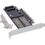 Placa de Interface PCIe para M.2 e mSATA NVMe InLine 76660T