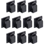 Gancho Soporte Cableado InLine 59971F Autoadhesivo Nylon Negro