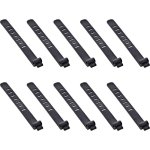 Brida tipo escalera InLine 59972A silicona negro 3 cm