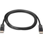 Kit de Cables HP 700mm para CFD en RP9, Negro, Compatible con Monitores L7010t/L7014/L7014t/L7016t