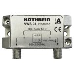 Amplificador de sinal TV Kathrein VWS 04 Conector F