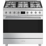 Cocina Smeg Symphony C9GMX2 Independiente Gas 6 Zonas 115 L Clase A