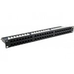 Patch-Panel Hypertec 48 Ports Cat6 U/UTP Rack-Montage 1U Schwarz
