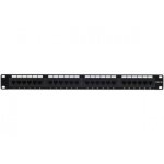 Pannello di patch Hypertec 257250-HY UTP 24 porte 1U Nero