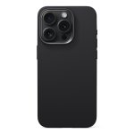 Funda para móvil Epico Mag+ Cover Silicona Negra Compatible con iPhone 16 Plus 6.7"