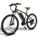 Bicicletta Elettrica Fafrees F28 Mt 250w 36v15ah 27,5" Disco Nero-arancione