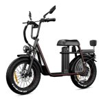 Bicicleta Elétrica Drvetion Et20 750W 48V 15Ah 20" Freios Hidráulicos Preta