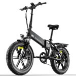 Bicicleta Eléctrica Zwheel Urban Flux Negra 250W 100 km Autonomía Plegable