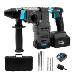 Martillo Percutor SDS Plus Cecotec Colossus 8000 Shockabsorber 3J Batería Nex21