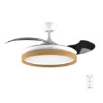 Ventilatore da Soffitto Cecotec EnergySilence Aero 4320 35W 6 Velocità Pale Retrattili LED