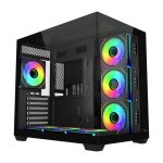 Carcasa Midi Tower FSP M341-BA ARGB Negro