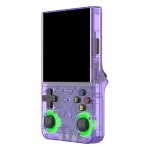 Klack R36 Ultra Retro Portátil 64GB Wifi 21.000 Jogos Roxo