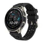 Amazfit Cheetah 2 Pro Bluetooth NFC WiFi 48mm AMOLED Titanio Negro One Size Resistencia Agua 5ATM SpO2 Pulsómetro