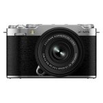 Cámara Mirrorless Fujifilm X-M5 26.1MP 6.2K UHD 15-45mm WiFi Bluetooth Plata