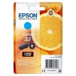 Cartuccia per Stampanti Epson Claria Premium Cyan 33 4,5 ml