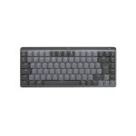Teclado Logitech MX Mech Mini inalámbrico mecánico con retroiluminación LED blanca