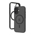 Funda para móvil Dbramante1928 Grenen MS Cover plástico negro reciclado para iPhone 17