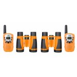 Kit De Walkie-talkie Y Prismáticos Levenhuk Labzz Wtt10