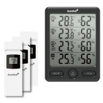 Station Météorologique Levenhuk Wezzer Plus LP20 avec 3 Capteurs Sans Fil
