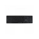 Teclado V7 KW550ESBT inalámbrico y USB compacto QWERTY español negro