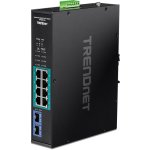 Industrieller Switch TRENDnet TI-PGM102 10 Ports Gigabit PoE+ 240W Rail DIN