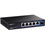 Switch Trendnet TEG-S5061 5 Ports 2.5G Unmanaged Wandmontage