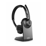 Auriculares Urban Factory MOVEE PRO inalámbricos Bluetooth Gaming con Cancelación de Ruido y micrófono Negro