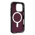 Funda pour mobile UAG Civilian Cover recyclée Bordeaux pour iPhone 16 Pro