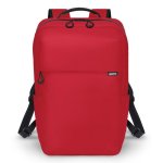 Zaino Dicota Commuter 16" Rosso Poliestere rPET Compartimento Portatile