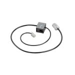 Auriculares Poly con cable para oficina, alimentación universal CA 9 V 1000 mA, color negro