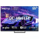 TV Metz QLED Mini LED 55MNE8000Z 55" 4K UltraHD 144Hz Smart TV Google TV Dolby Vision