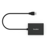 Auriculares Yealink EHS61 con cable de control compatible WH62/63 Negro